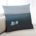 thumbnail image 1 of Ahgly Company Earth Iceberg Indoor Throw Pillow, 18 inch by 18 inch, 1 of 6