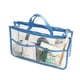 thumbnail image 1 of Bolso transparente portátil, organizador de bolsos, bolsa de cosméticos, maquillaje de viaje, bolsa de almacenamiento de artículos de tocador, bolsa de lavado, mochila, bolsa divisoria con asa y, 1 of 6