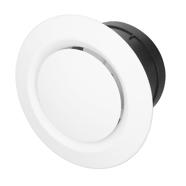 Air Vent Bathroom Vent Cover Air Vent ABS Wall Mounted Flexible Space Saving Round Soffit Air
