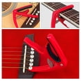 thumbnail image 4 of YSNOOWE 2Ud Accesorio Capo Rojo Para Guitarra Adaptable Para Guitarra Acústica Y Eléctrica Con Presión Equilibrada, 4 of 8