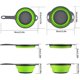 thumbnail image 2 of 2 Pieces Collapsible Silicone Colander, Silicone Drain Basket, Fruit Vegetable, 2 of 5