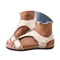 thumbnail image 3 of Women's Orthotic Sandals Arch Support Adjustable Slip-On Beach Casual Comfortable Open Toe, 3 of 9