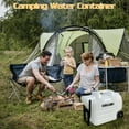thumbnail image 2 of Pichet d'Eau 28 L Récipient d'Eau de Camping Réservoir d'Eau Portable avec Robinet pour le Camping en Plein Air, 2 of 7