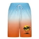 thumbnail image 3 of Pantalones Cortos Casuales para Hombre Imprimir con Bolsillos Pantalones de Playa de Cintura Elástica, Pantalones Cortos de Cintura Elástica para Hombre, 3 of 5