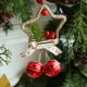 thumbnail image 5 of Adornos navideños de campana de hierro, campanas de pentagrama navideñas, colgante para pared, colgante para puerta, colgante para árbol de Navidad, campanas de lazo navideñas, decoración de Halloween, 5 of 6