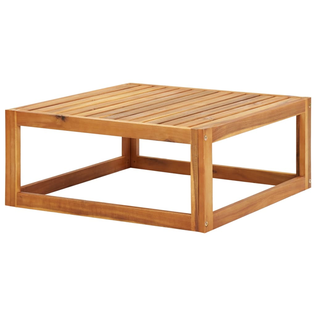 Kepooman Patio Garden Furniture of Lounge Set, Solid Acacia Wood Outdoor Sectional Sofa with Cushions, Set of 5 Kepooman Patio Garden Furniture of Lounge Set, Solid Acacia Wood Outdoor Sectional Sofa with Cushions, Set of 5