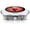 Single Burner, variant on Davivy Single Burner Electric Hot Plate, 1200W Rapid Heating, Easy Clean 7.9" Ceramic Glass, White