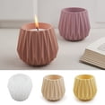 thumbnail image 4 of Sturdy Cement Flower Pots and Candle Cup Mold Use Friendly Silicone Concrete Candle Holder Mold for Decorative Flowerpot, 4 of 16