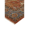 thumbnail image 3 of Feizy Carrington Traditional Oriental, Red/Blue/Orange, 8'6" x 11'6" Area Rug Easy Care Stain Resistant Kid Friendly Vintage Bordered Floor Rug for Living room Bedroom, 3 of 5