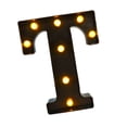 thumbnail image 2 of Lámpara de letras de marquesina, letrero del alfabeto iluminado, letras de marquesina iluminadas, luz de letras de marquesina LED para dormitorio de Tamaño: 689 x 858 x 157 pulgadas, 2 of 8