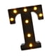 thumbnail image 2 of Lámpara de letras de marquesina LED, lámpara de letras de marquesina iluminada, letrero del alfabeto iluminado para dormitorio , T 6.89x8.58x1.57inch Tamaño: 689 x 858 x 157 pulgadas, 2 of 9