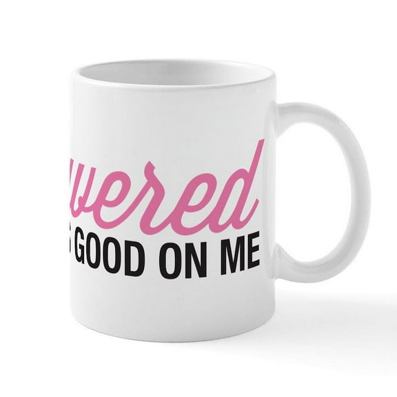 CafePress - Empowered Mug - 11 oz Ceramic Mug - Novelty Coffee Tea Cup