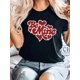 thumbnail image 1 of Be Mine Hearts Valentine's Day Women's T-Shirt - Soft, Breathable, Casual Round Neck Short Sleeve Top for Summer Daily Wear, 1 of 6