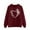 Wine, variant on BJUTIR Womens Sweatshirt Oversized Hoodie Womens Casual Butterfly Printing Pullover Hooded Pocket Long Sleeve Sweatshirts