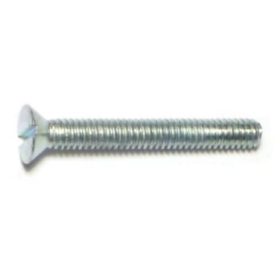 

5/32 x 1-1/4 Zinc Plated Steel Coarse Thread Slotted Flat Head Stove Bolts