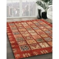 thumbnail image 2 of Ahgly Company Tapis d'Intérieur Rectangulaire Abstrait Rouge, 5 Pieds x 7 Pieds, 2 of 6