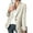 Yellow, variant on Women Casual Blazer Button Lapel Suit Jacket for Women with Pockets Long Sleeve Work Business Fashion Blazers Jackets Outfits
