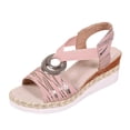 thumbnail image 2 of YOUYEDIAN Orthopedic Casual Sandals for Women Non Slip Slip on Arch Support Summer Flat Sandals Breathable Beach Slippers 2026 Soft Orthopedic Shoes (Pink), 2 of 6