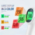 thumbnail image 3 of Forehead Thermometer for Adults, Kids & Babies, No-Touch Infrared Thermometer, Digital Thermometer with LCD Backlight Display, Fever Alarm and 1s Instant Reading, 3 of 8