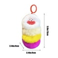 thumbnail image 3 of Cute Creative Caterpillar Plush Keychain Tote Bag Charm for Handbag, Purse, Backpack & Car Keys, Cat Pillow, Cat Toys, 3 of 6