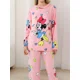 thumbnail image 3 of Conjunto De Pijama Para Mujer Con Estampado De Dibujos, 3 of 8