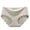 Light Gray, variant on VBEWZET Womens Invisible Mid‑Rise Triangle Underwear, Soft Ice‑Silk Scalloped‑Edge Cotton‑Crotch Panties Pink L