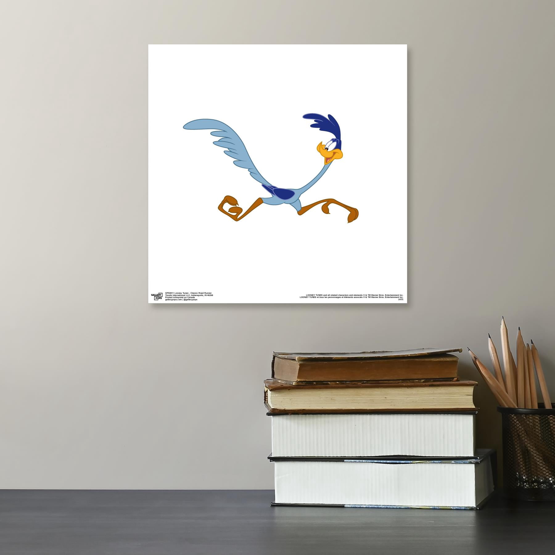 Gallery Pops Looney Tunes - Classic Road Runner Wall Art, Unframed