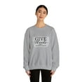thumbnail image 4 of Give Thanks With Grateful Heart Unisex Heavy Blend™ Crewneck Sweatshirt, 4 of 7
