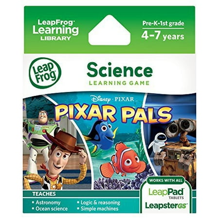 leapfrog pixar pals learning game (works with leappad tablets,  leapster gs, and leapster (Best Leapster Gs Games)