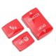 thumbnail image 3 of Kit de botones de engranaje de 3 piezas 6131 9252 912‑1 ESP Interruptor antideslizante Botón deportivo Sensor de radar Reemplazo de llave para F20 F21 F22 F23 Rojo, 3 of 5
