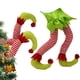 thumbnail image 1 of Christmas Elf Stuffed Legs Stuck Tree Topper Decorations Xmas Holiday Party Ornament Christmas Elf Stuffed Legs Stuck Tree Topper Decorations Xmas Holiday Party Ornament Indoor ANGGREK Stuck Tree Topper Decorations, 1 of 7