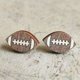 thumbnail image 4 of Fiudx Pendientes Deportivos de Béisbol, Fútbol, Voleibol y Baloncesto. Pendientes de Madera. Accesorios Deportivos de Moda., 4 of 5