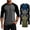3PCS-Dark Gray-W9, variant on Homeyce Mens 3/4 Sleeve Baseball Tshirt Raglan Jersey Shirt,Gray L