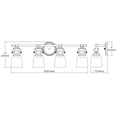 thumbnail image 2 of Elk Home 32-Inch Wide Chadwick Vanity Light, Oil Rubbed Bronze, 2 of 2