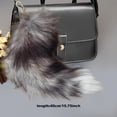 thumbnail image 2 of SURJDE Fox Porte-Clés Queue, Queue d'Animal Réaliste en Fausse Fourrure Duveteuse Porte-Clés Queue Shaggy Thérien Queues pour Accessoire de Sac à Main Cosplay, 2 of 6
