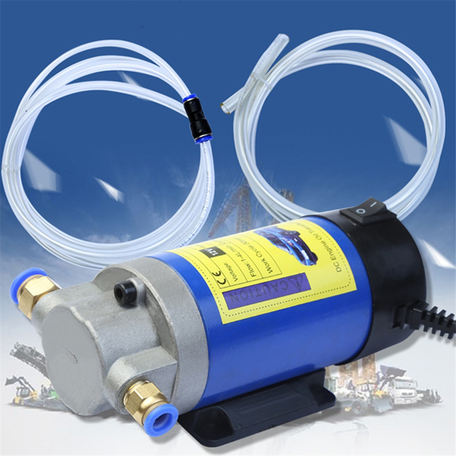 12V Electric Scavenge Suction Transfer Change Pump Oil Transfer Pump
