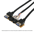 thumbnail image 5 of 60cm Panel USB3.0+USB3.0+HD Audio Jack Ports I/O Board+Internal Wire, 5 of 5
