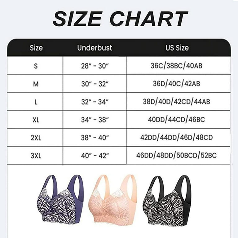 Pretty Health Lymphvity Detoxification and Shaping & Powerful Lifting  Bra,for Women for Enlarging and Lifting Your Breast,Lace Wireless Bra for  Women, Comfort Flex Fit Convertible Bra 