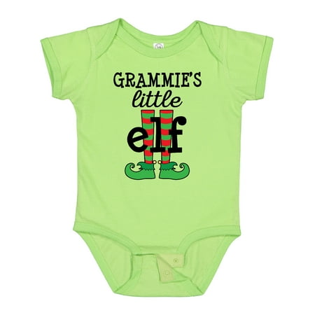 

Inktastic Christmas Grammie Little Elf Outfit Gift Baby Boy or Baby Girl Bodysuit