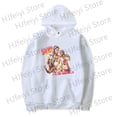 thumbnail image 4 of Sudadera con capucha Flo Milli Thanks For Coming Here Ho Tour para hombre y mujer, unisex, informal, de manga larga, para invierno, 4 of 5