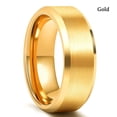 thumbnail image 1 of Anillo de carburo de tungsteno con borde biselado y ranura azul de 8MM para hombre, anillo de fibra de carbono azul con dragón celta negro, anillo de boda para hombre Tan Jianjun unisex, 1 of 2