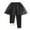 Black, variant on Cameland Winter Girls Warm Fleece Lined Leggings Elastic Waist Cotton Bottoms Pants Suitable For 3-12 Years Old