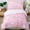 Multicolor, variant on PERFEMET 4 Piece Cozy Toddler Bedding Set for Girls,Gradient Pink Turquoise Glitter Star Comforter,Breathable Lightweight Microfiber