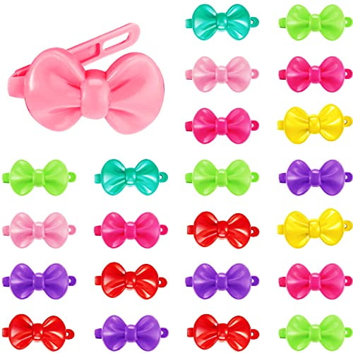 100 Pieces Girls Hair Barrettes Self Hinge Plastic Toddler Kids Baby