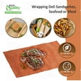 thumbnail image 4 of 9"x12" Peach Brown Butcher Steak Paper - Food Service Wrapping Paper for Butcher, Freezer Paper, Restaurants, Food Service, Butcher Paper, Meat Paper, Freezer Wrap (600), 4 of 8