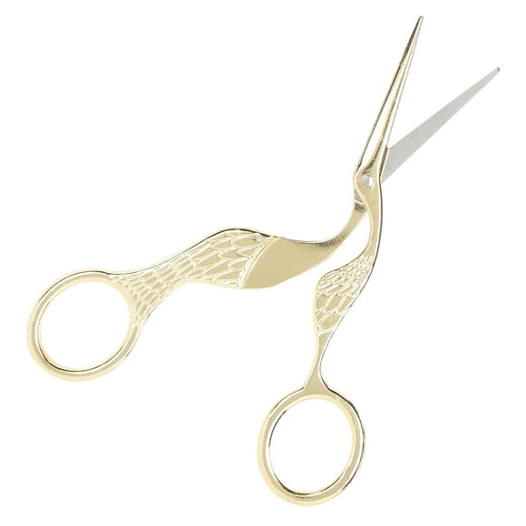 Fugacal Scissors Sewing Scissors Vintage Craft Scissors Bird Shape Stainless Steel Tip Sewing Embroidery Scissors Sewing Tool