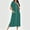 Green, variant on Knit Robe for Women Long Full-Length Zip-Up Housecoat with Pockets Gradient Color Nightgown Lounge Wear for Maternity and After Shower