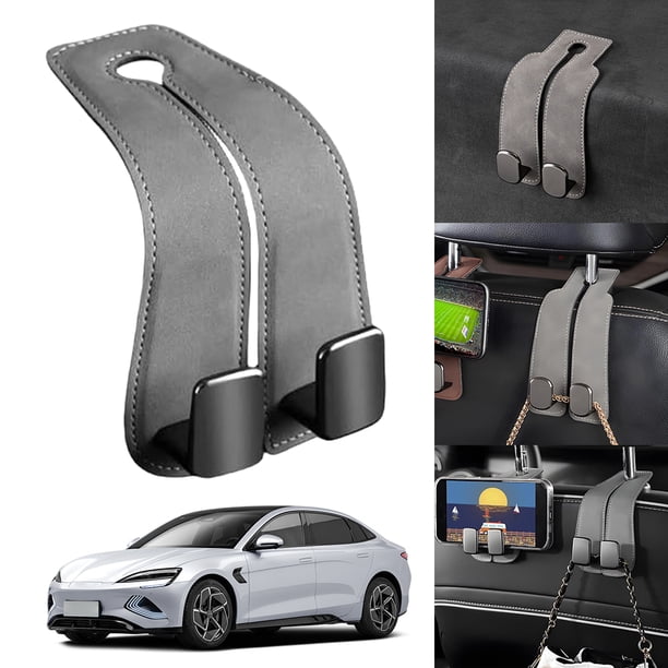 Gancho Metal para Accesorios Vehículo Con Doble Coche Bolso Abrigo