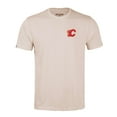 thumbnail image 2 of Men's Levelwear Khaki Calgary Flames Richmond Stained Glass T-Shirt, 2 of 3