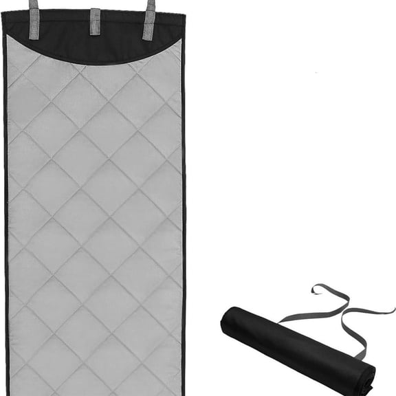 hejhncii Hanging Ironing Board Space Saving Vertical over The Door Garment Steamer Pad